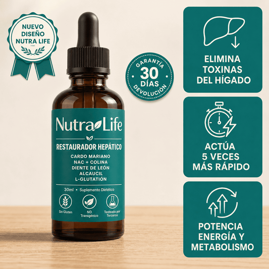 Nutra Life | Détox Hepático y Energía Natural